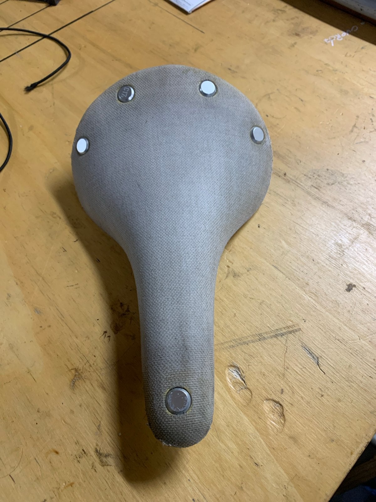 Brooks Cambium C17s Zadel - Gebruikt, Gebruikt, Ophalen of Verzenden, Zadel, Rubber