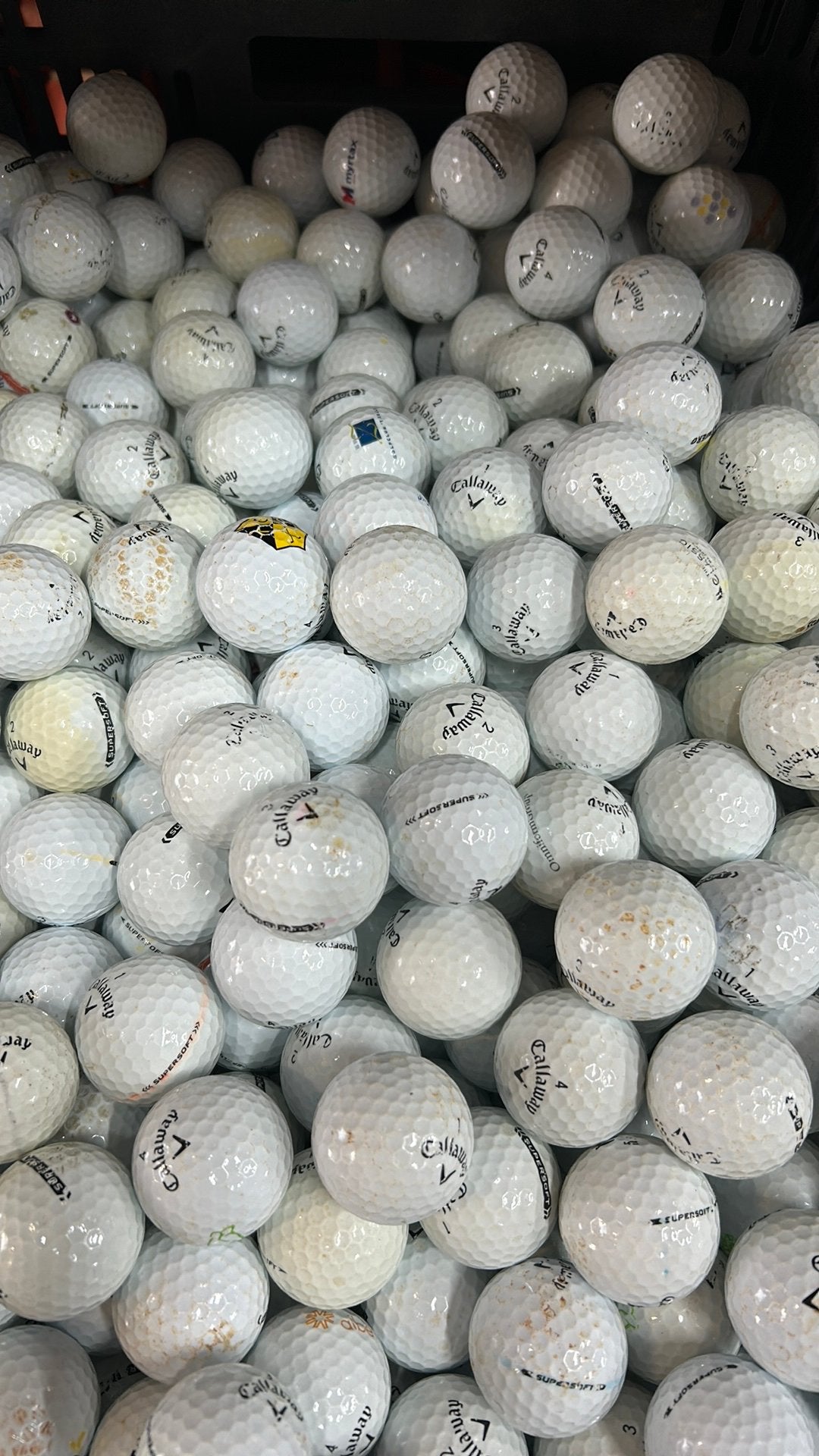 100 Stuks Callaway Supersoft Golfballen, Ophalen of Verzenden, Zo goed als nieuw, Bal(len), Callaway