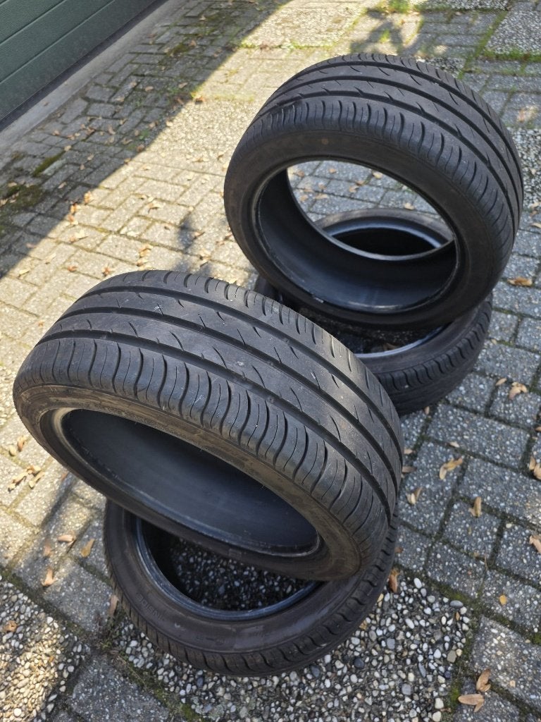 4x Nexen zomerbanden 195/45 R16 84V - 7 mm profiel, Ophalen, Gebruikt, 16 inch, Band(en)