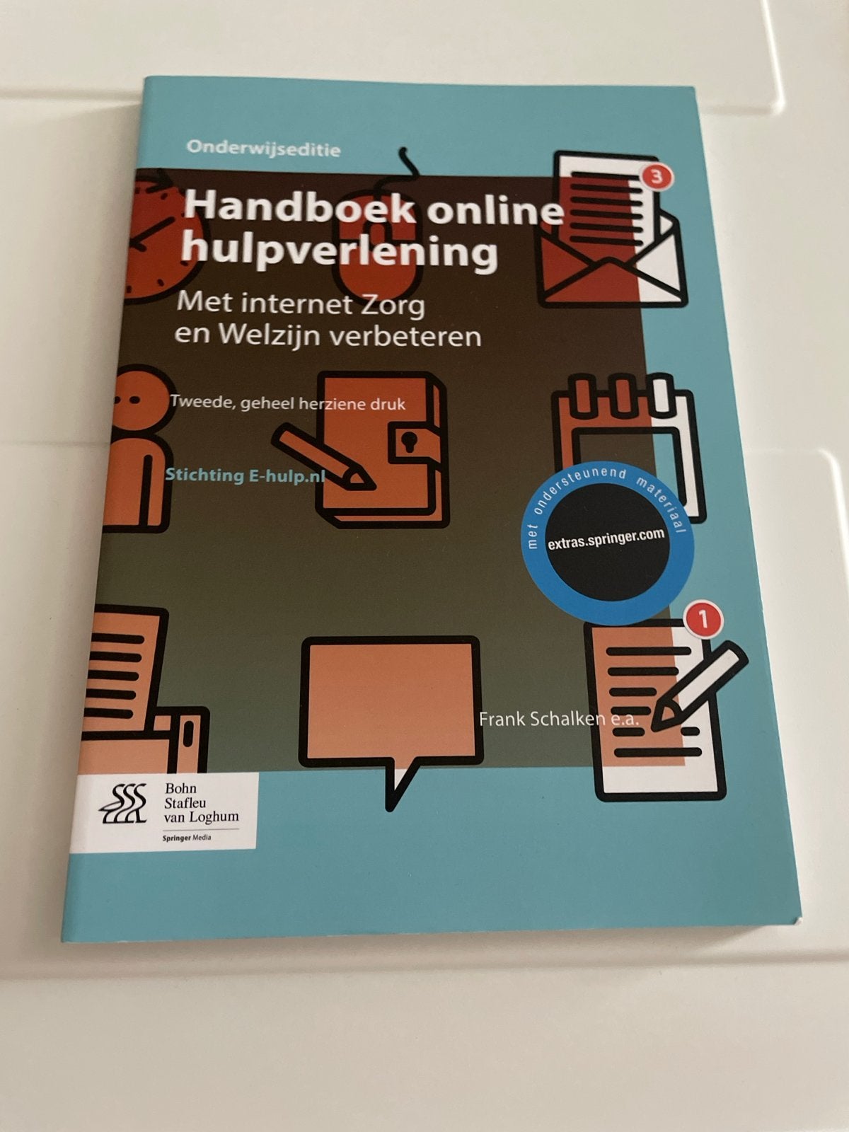 Handboek online hulpverlening - Frank Schalken e.a., Ophalen of Verzenden, Gamma, Zo goed als nieuw, HBO