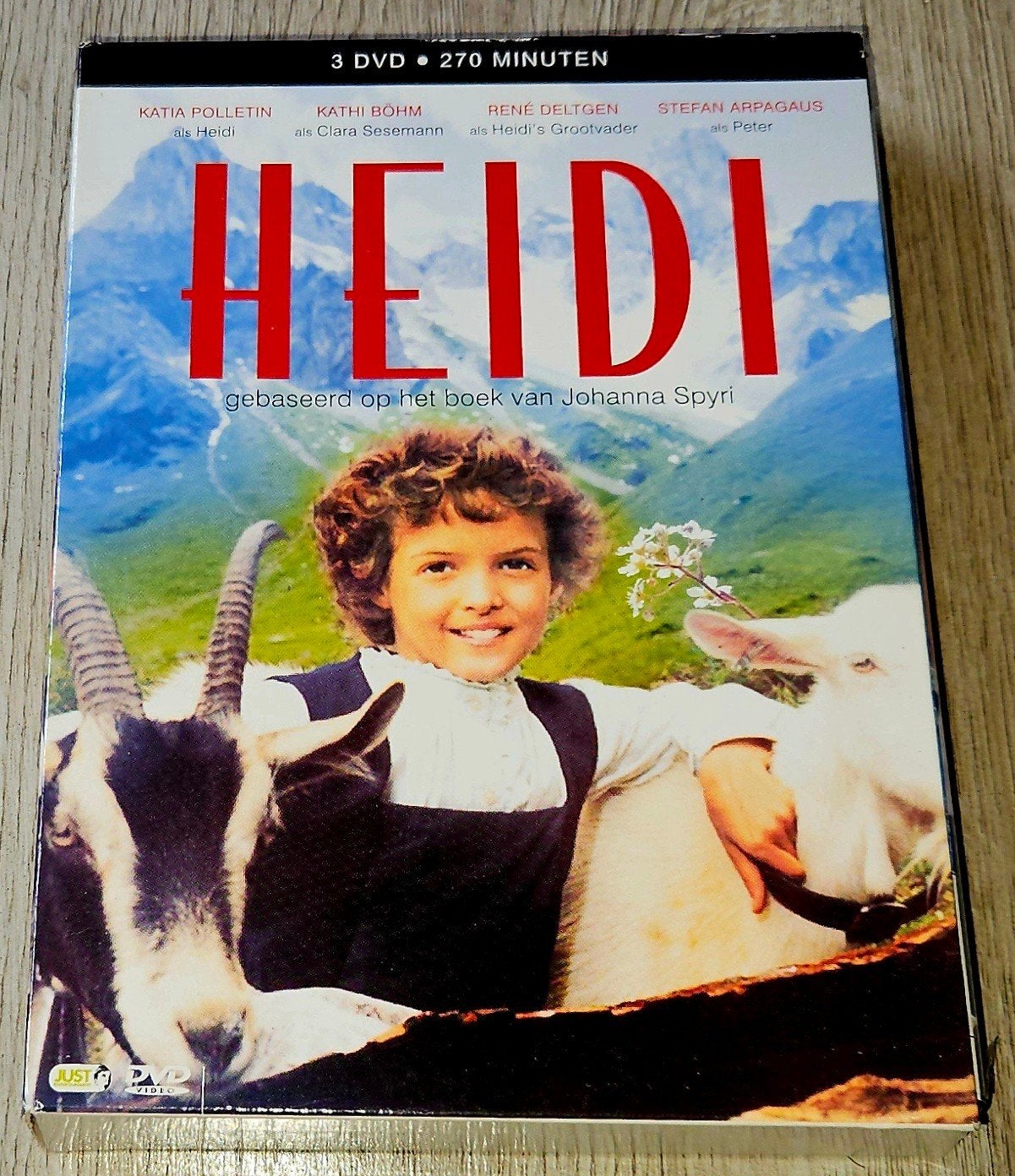 Heidi - Gebaseerd op het boek van Johanna Spyri (3 DVD), Cd's en Dvd's, Dvd's | Kinderen en Jeugd, Gebruikt, Alle leeftijden, Nederlands