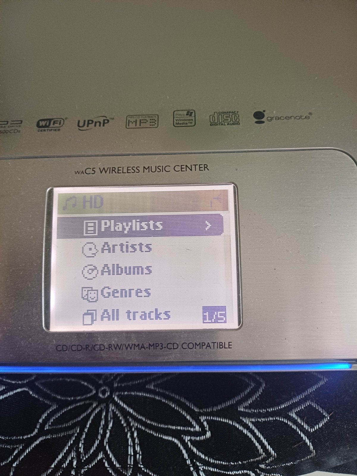 PHILIPS waC5 wireless music center, Audio, Tv en Foto, Ophalen of Verzenden, Zo goed als nieuw, Philips
