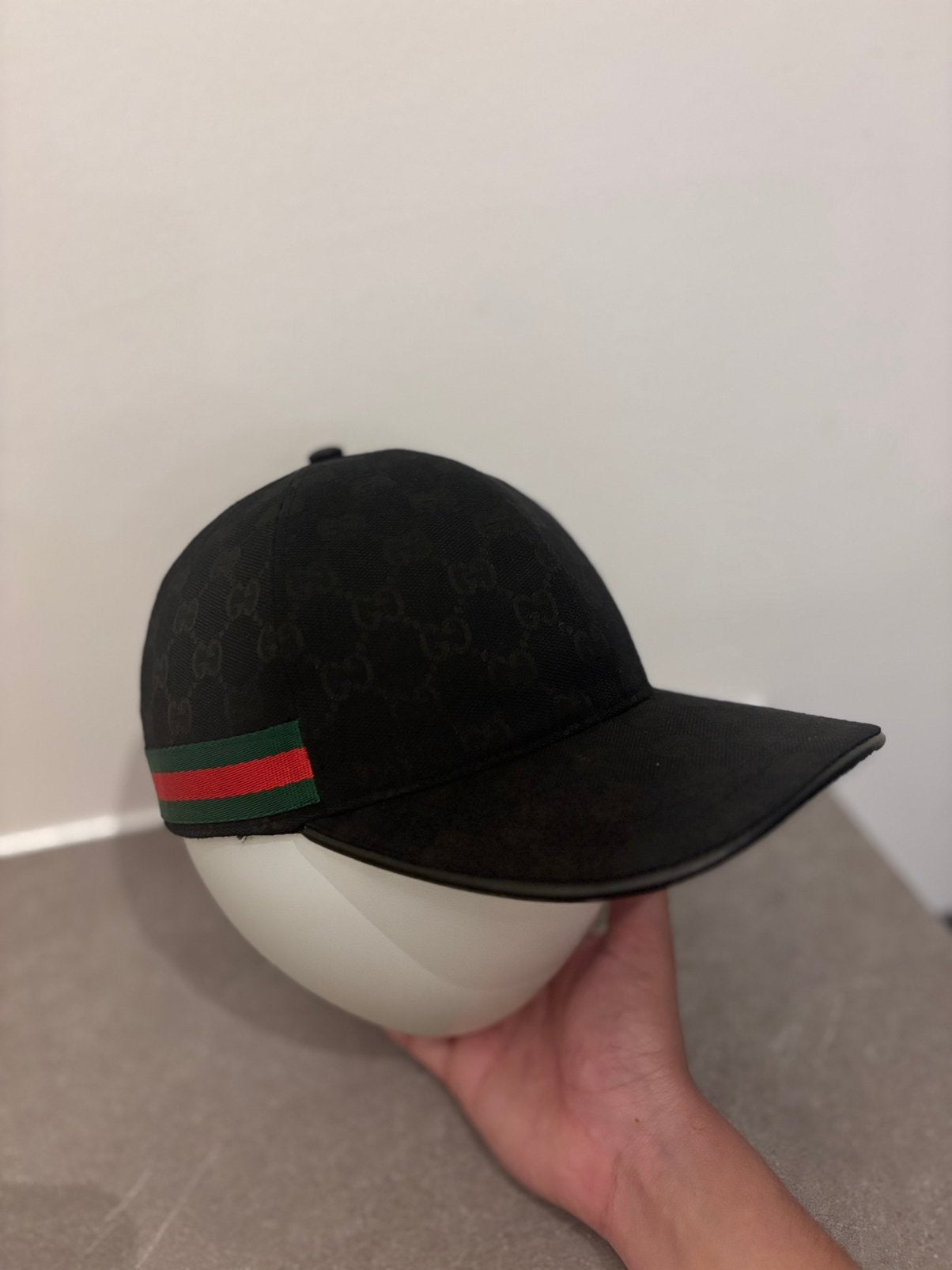 Gucci GG canvas baseball cap, Kleding | Heren, Hoeden en Petten, Ophalen of Verzenden, Zo goed als nieuw