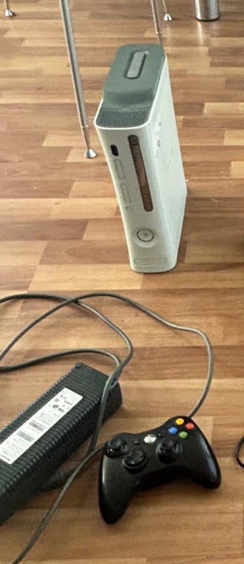 X box met controller, Ophalen, Gebruikt, Met 1 controller, Met games