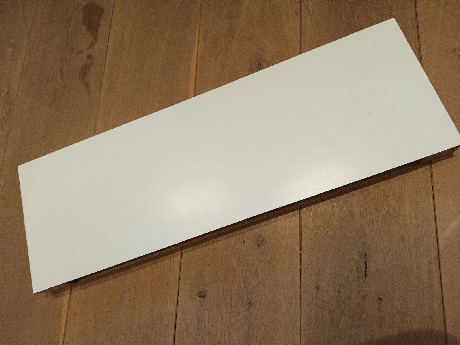 IKEA PERSBY plank met blinde bevestiging (wit), Ophalen