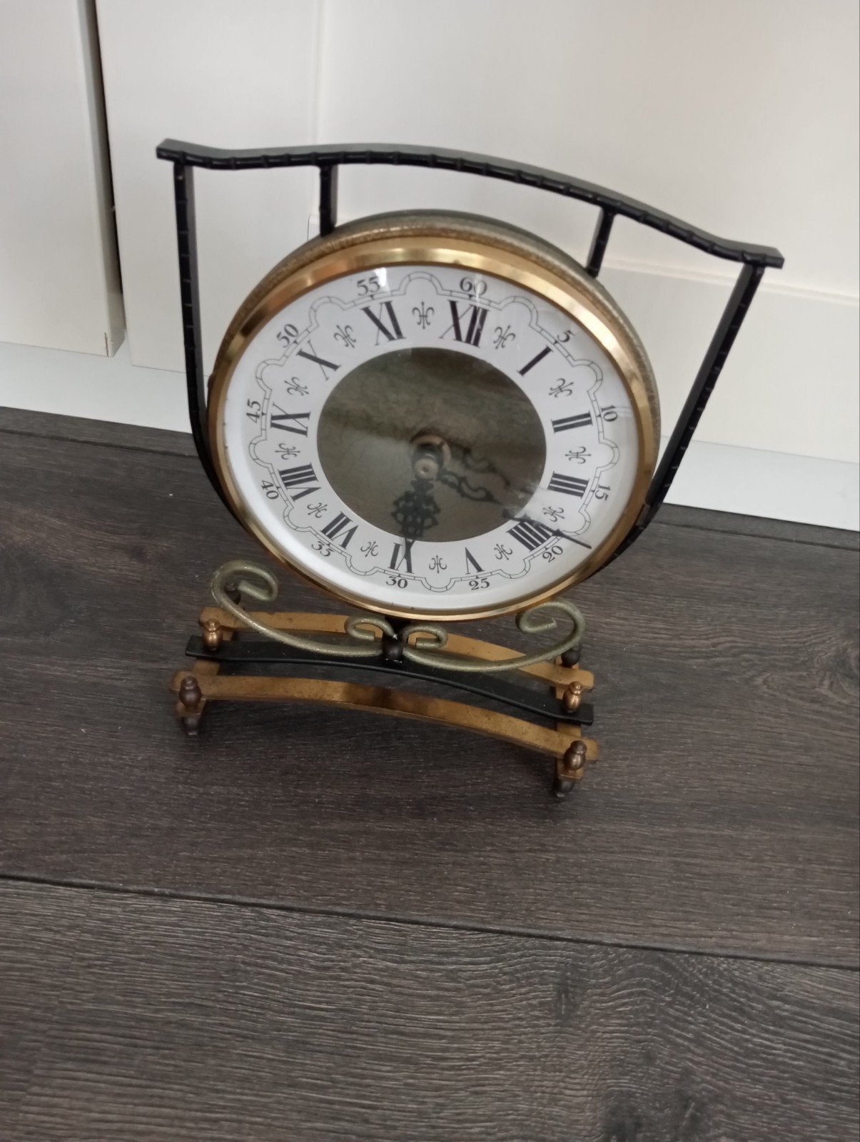 Vintage tafelklok, Ophalen