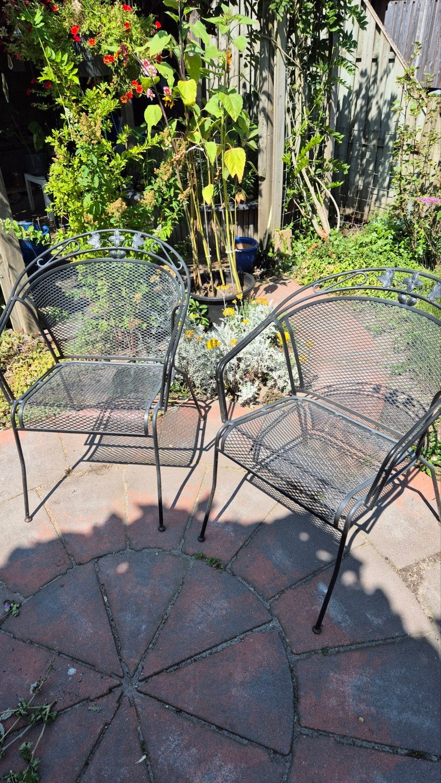 2x Kettler Royal Garden stoel., Ophalen, Gebruikt, Metaal