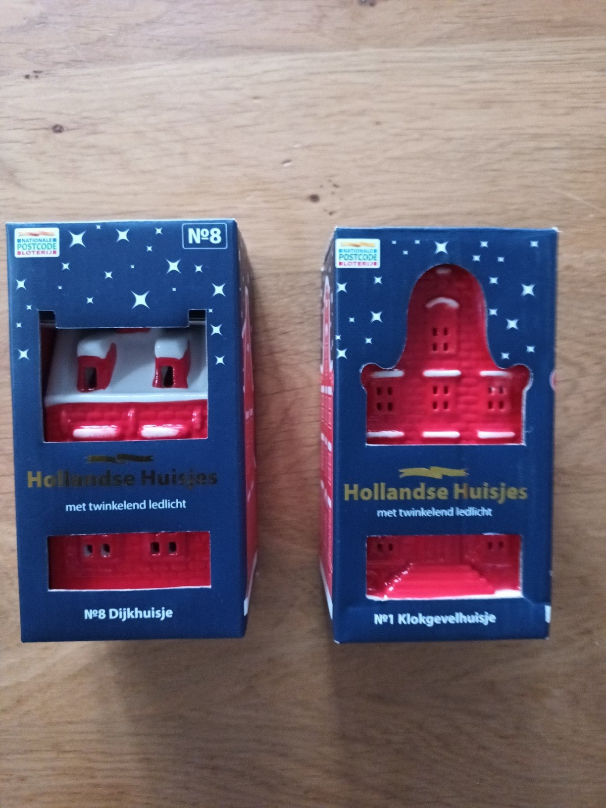 Hollandse Huisjes met twinkelend ledlicht - N1 & N8, Verzamelen, Ophalen of Verzenden, Nieuw