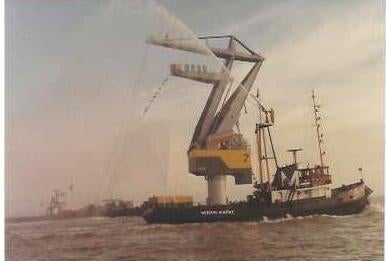 Sleepvaart, Verzamelen, Scheepvaart, Ophalen of Verzenden, Zo goed als nieuw, Kaart, Foto of Prent