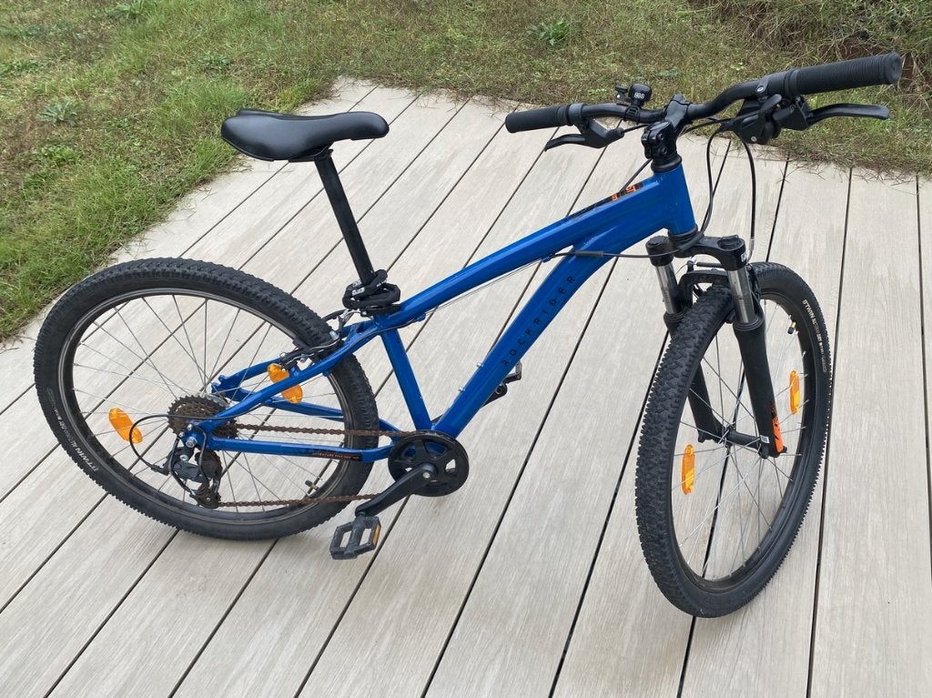 Rockrider ST500 mountainbike blauw 26 inch, Fietsen en Brommers, Gebruikt, Hardtail, Ophalen, Overige merken