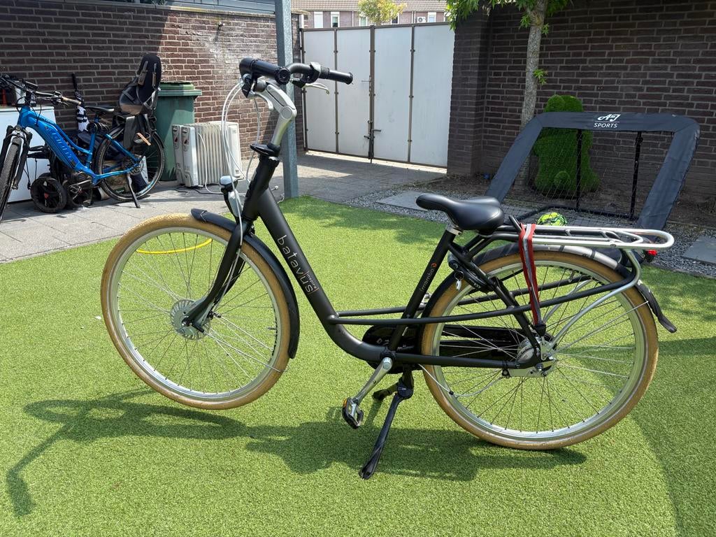 Batavus Inspire Mambo Mamafiets Zwart, Ophalen, 47 tot 50 cm, Zo goed als nieuw, 0 zitjes