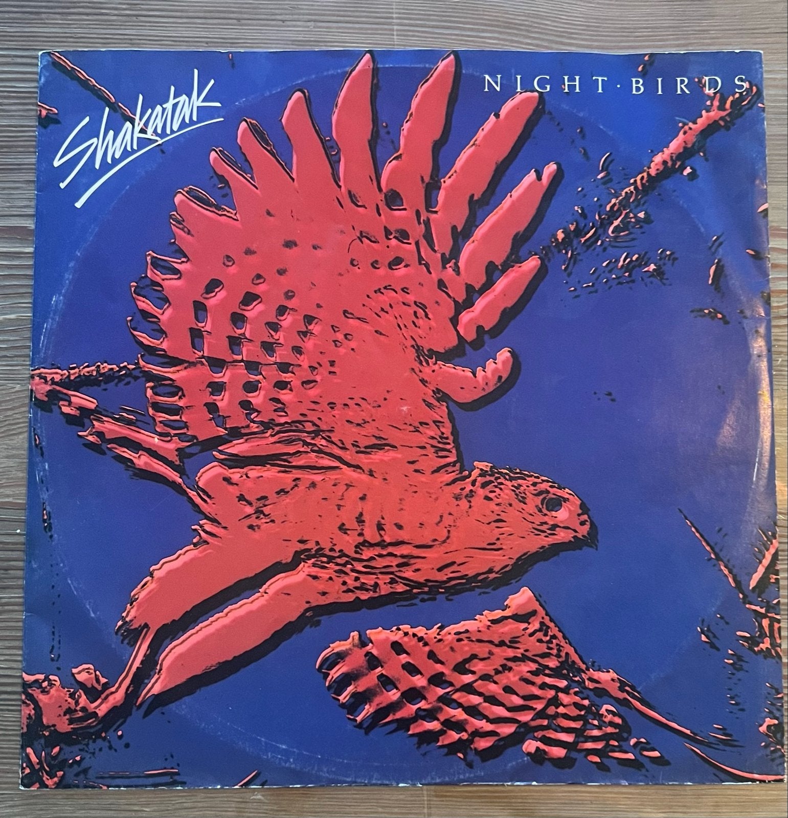 Shakatak - Night Birds LP (1982), Ophalen, LP, Gebruikt, Overige genres