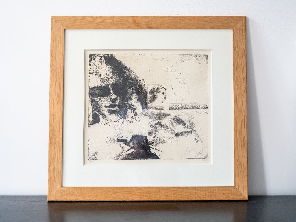 André Roelant - ets - gesigneerd / genummerd, Antiek en Kunst, Kunst | Etsen en Gravures, Ophalen of Verzenden, Ets, Ingelijst