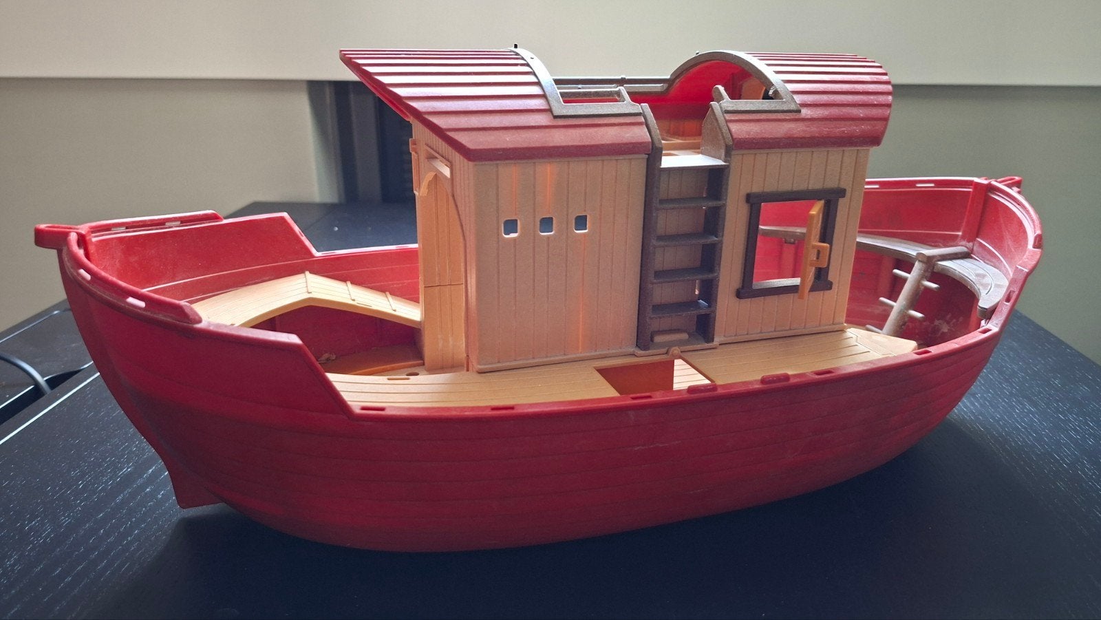 Playmobil Ark van Noach 3255 met veel dieren en accessoires, Ophalen, Gebruikt, Complete set, Boot/Schip