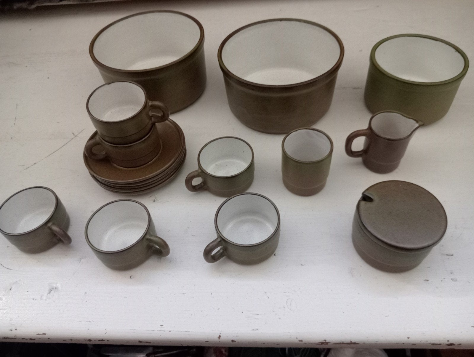 servies Lucie bakker, Ophalen of Verzenden