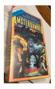 Amsterdamned VHS dick maas,huub, Cd's en Dvd's, VHS | Film, Ophalen of Verzenden, Gebruikt