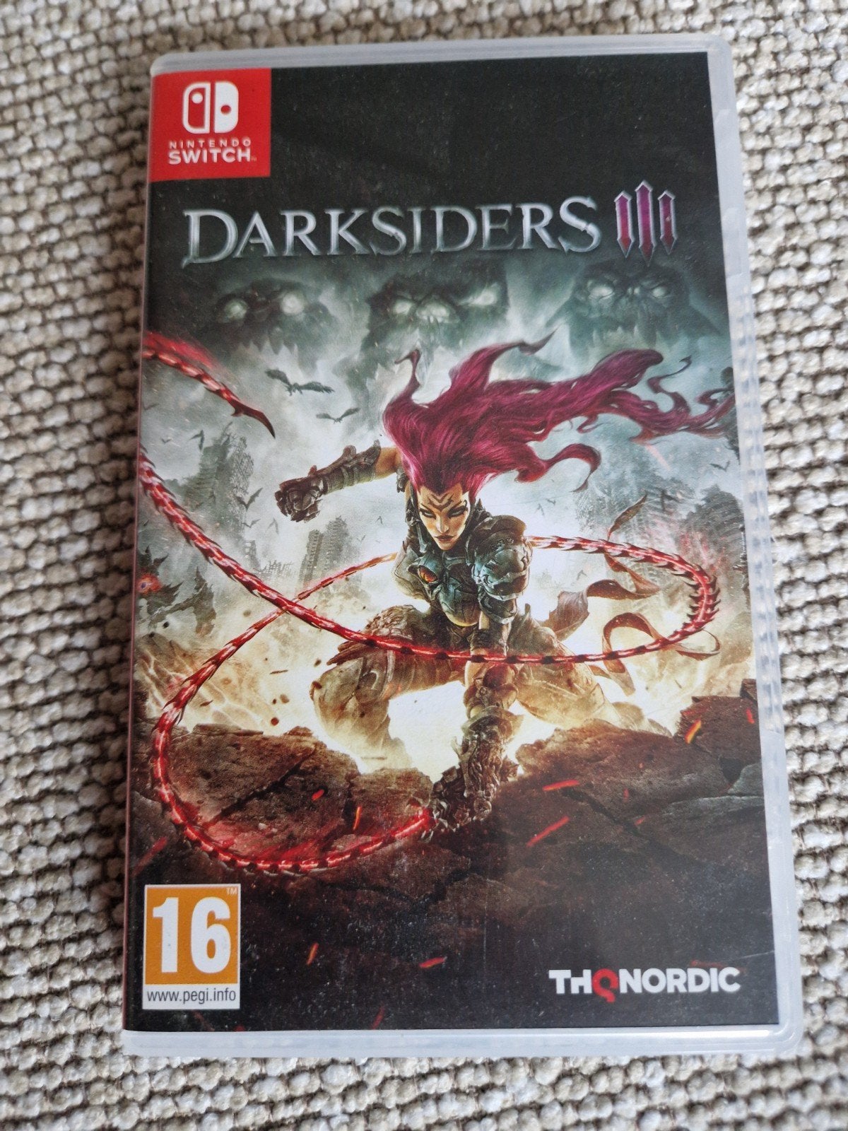 Darksiders III, Switch, Spelcomputers en Games, Overige genres, 1 speler, Ophalen of Verzenden, Zo goed als nieuw