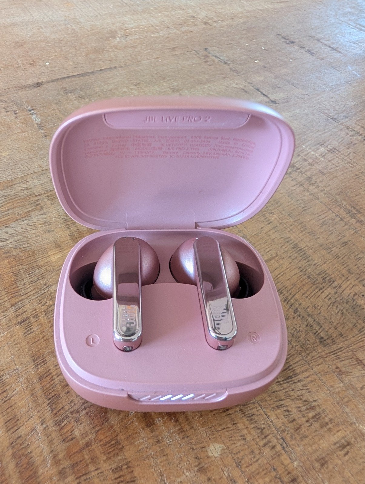 JBL Live Pro 2 TWS In-ear oordopjes - Roze, In-ear, Gebruikt, JBL, Roze