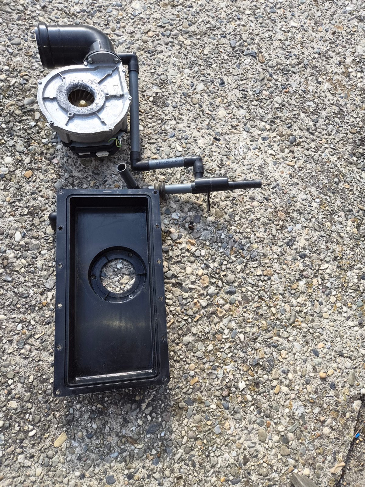 afvoer ventilator  brink b25, Ophalen, Gebruikt