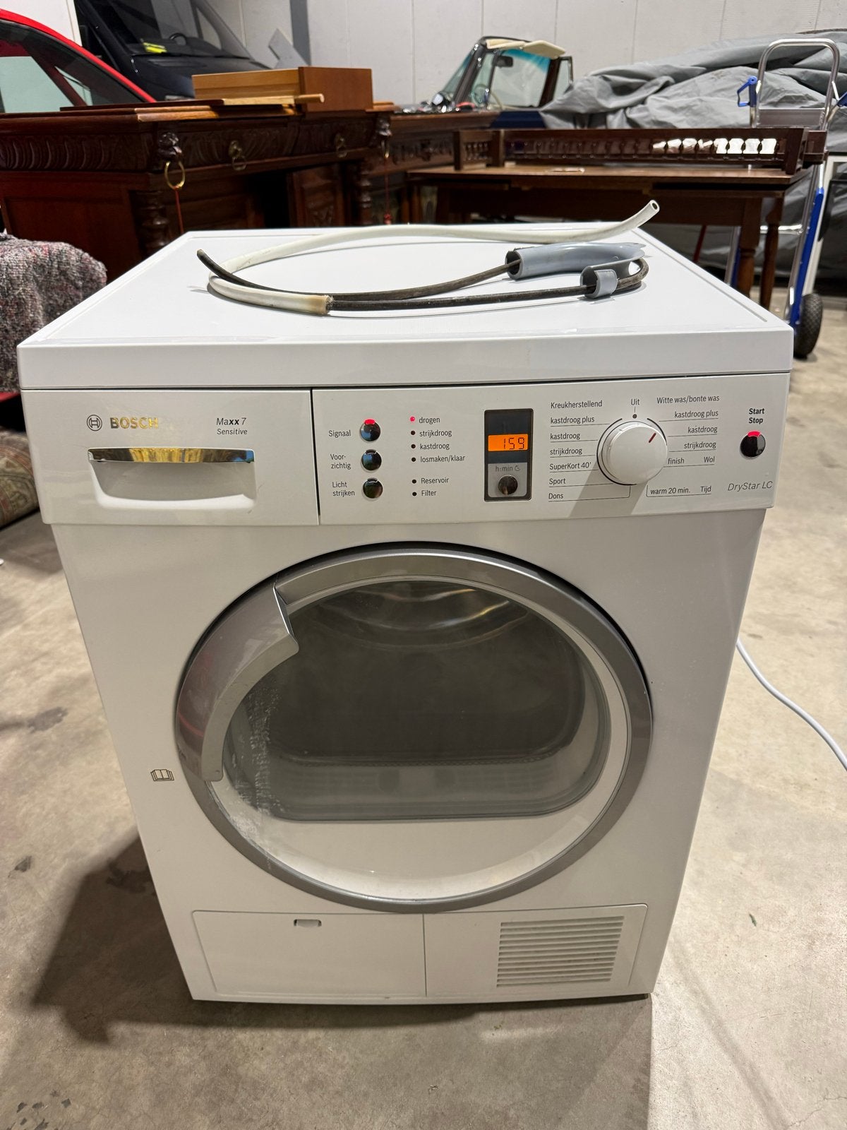 Bosch Maxx 7 Sensitive Condensdroger - WTE863D3NL/17, Ophalen, 6 tot 8 kg, Gebruikt, Voorlader