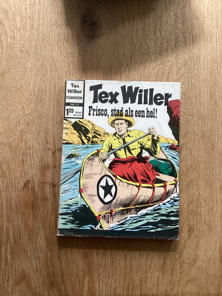 Tex Willer Classics nr. 11 - Frisco, stad als een hel!, Eén stripboek, Ophalen of Verzenden, Gelezen