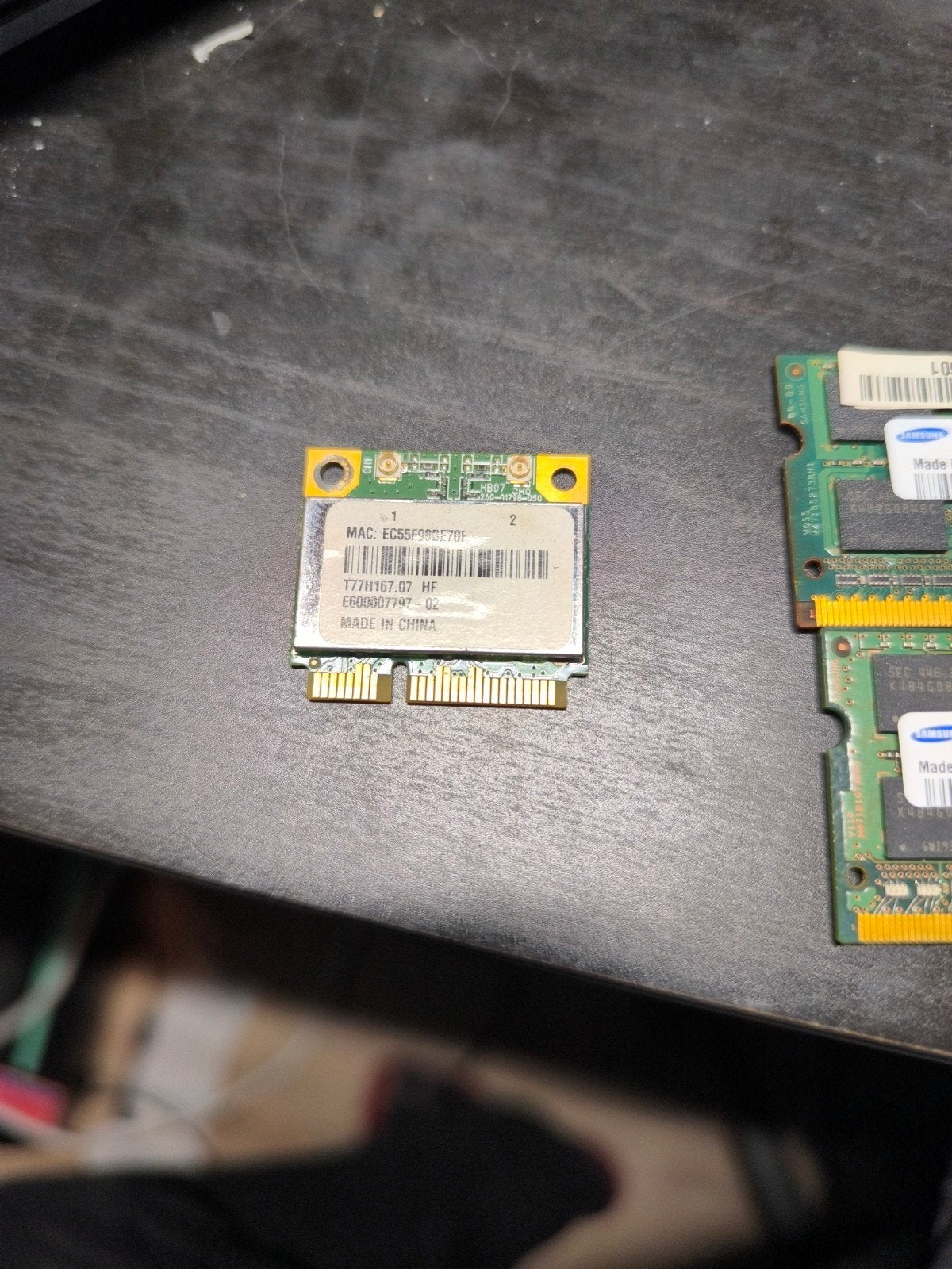 Atheros AR9287 WiFi kaart half mini-PCIe T77H167.07, Computers en Software, Ophalen of Verzenden, Gebruikt