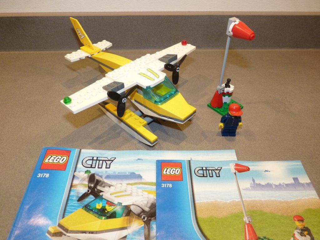 Lego City 3178 Watervliegtuig, Lego, Ophalen of Verzenden, Inclusief instructies, Complete set