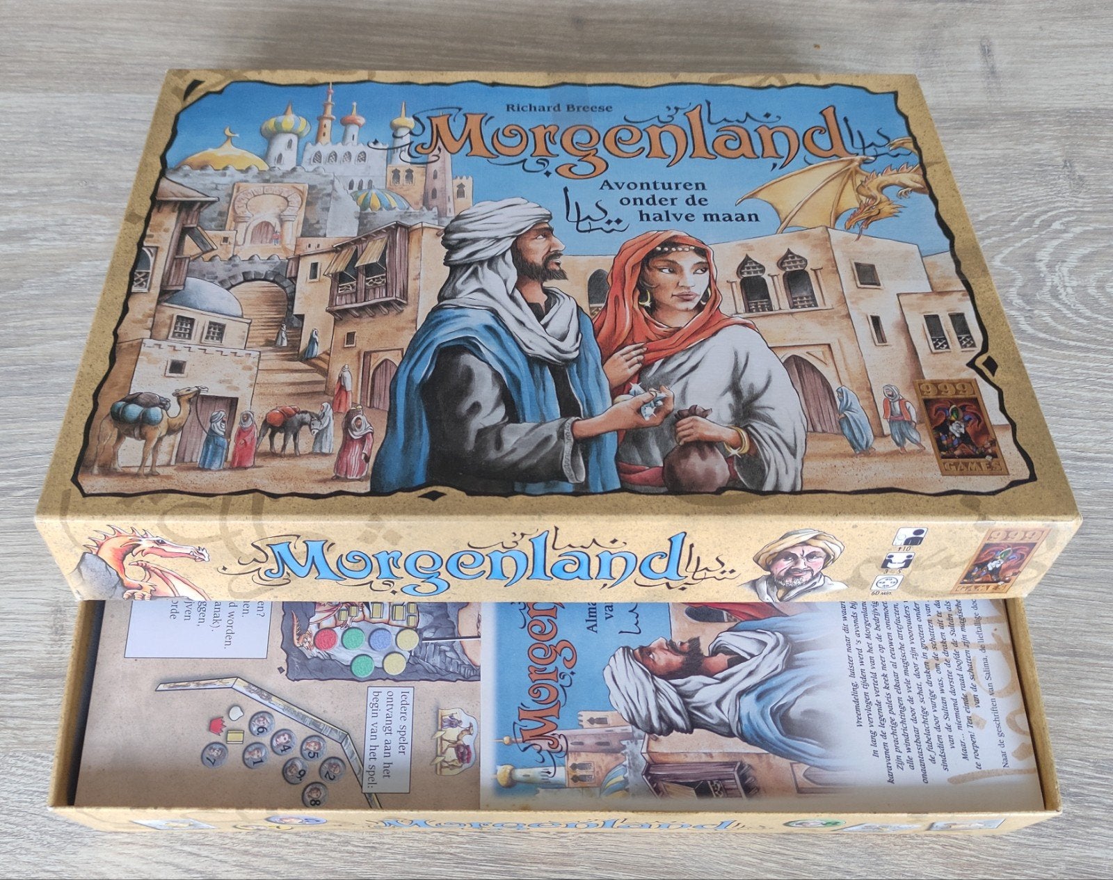 MORGENLAND uitgever 999 GAMES, Ophalen of Verzenden, Zo goed als nieuw