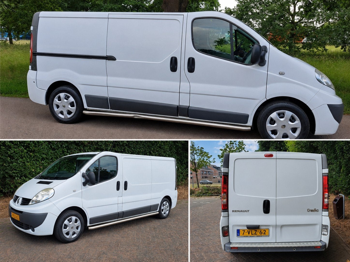 Bus voor hondenuitlaatservice 10 benches Renault Trafic 2011, Auto's, Voorwielaandrijving, Stof, 1995 cc, Wit
