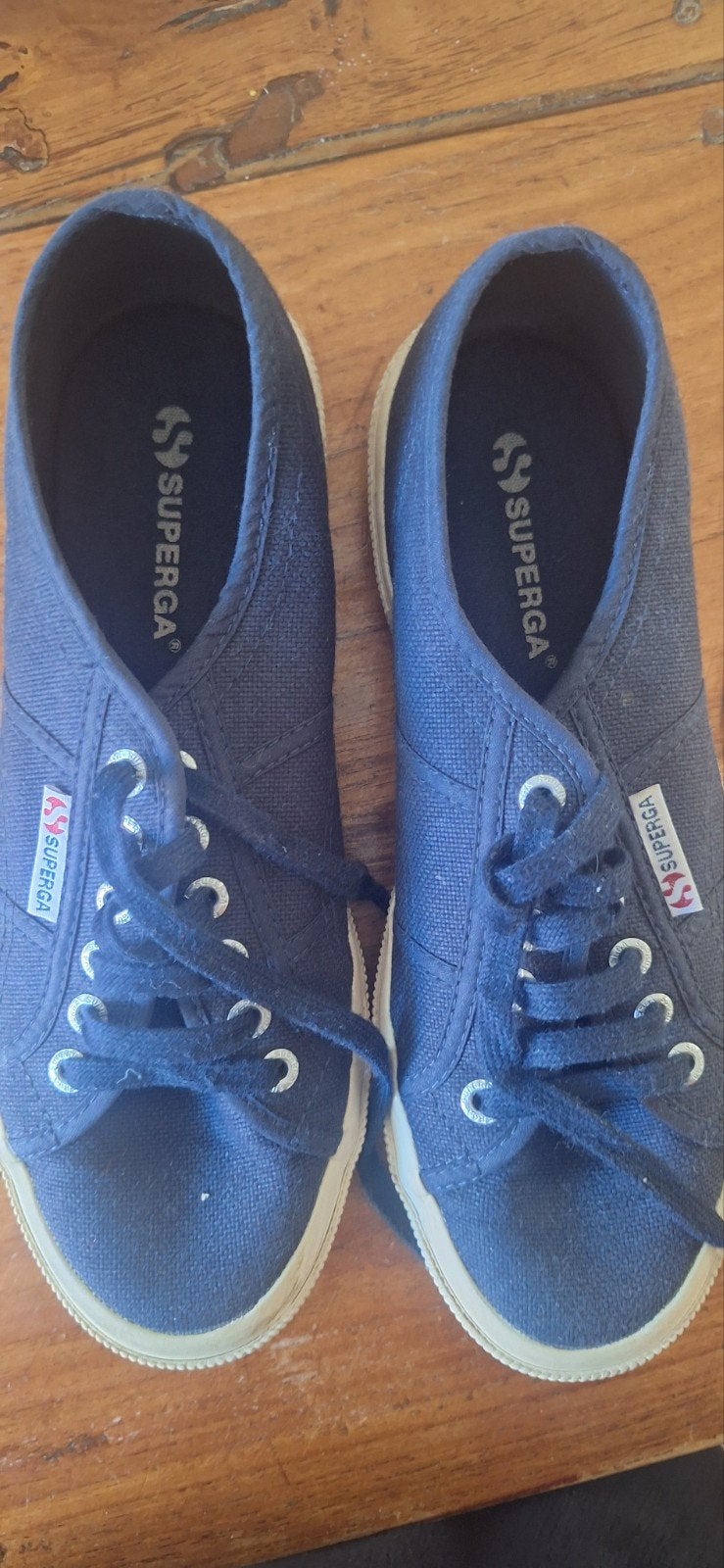 Superga 2750 sneakers - Blauw, Kleding | Dames, Schoenen, Blauw, Ophalen of Verzenden, Sneakers of Gympen, Gedragen