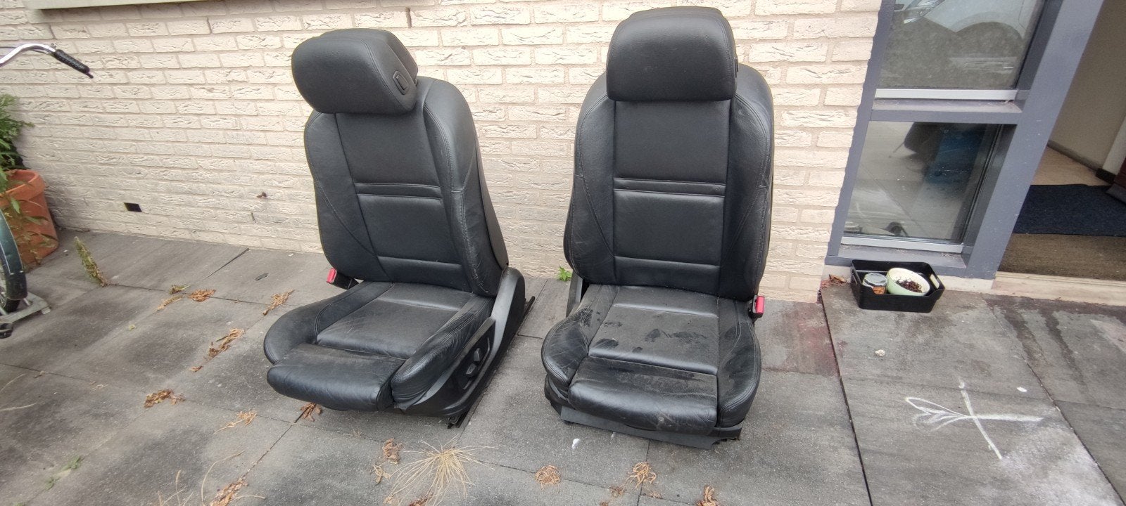 BMW X5 E70 Sport Leder Voorstoelen met Stoelverwarming RHD, Ophalen, Gebruikt, BMW
