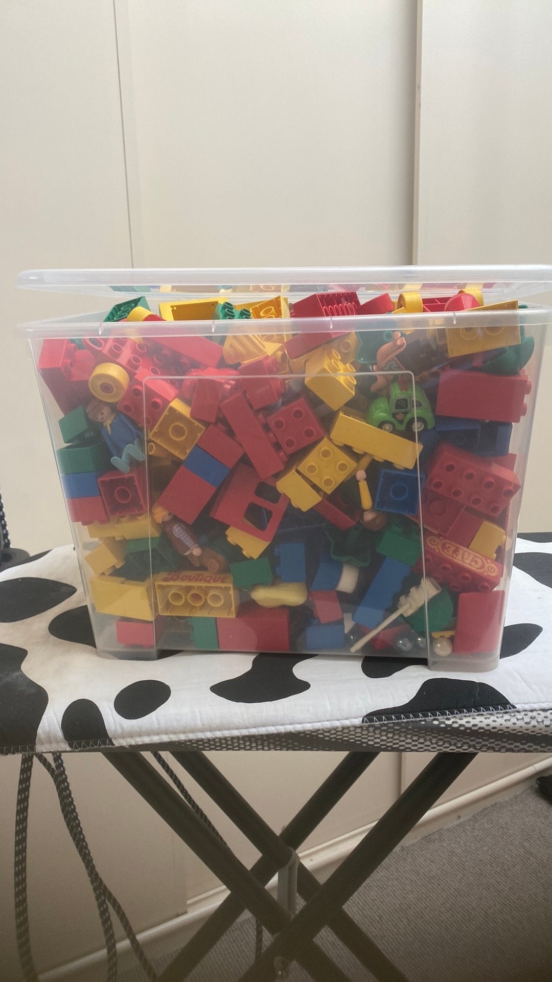 Grote  box Duplo lego, Ophalen of Verzenden, Zo goed als nieuw