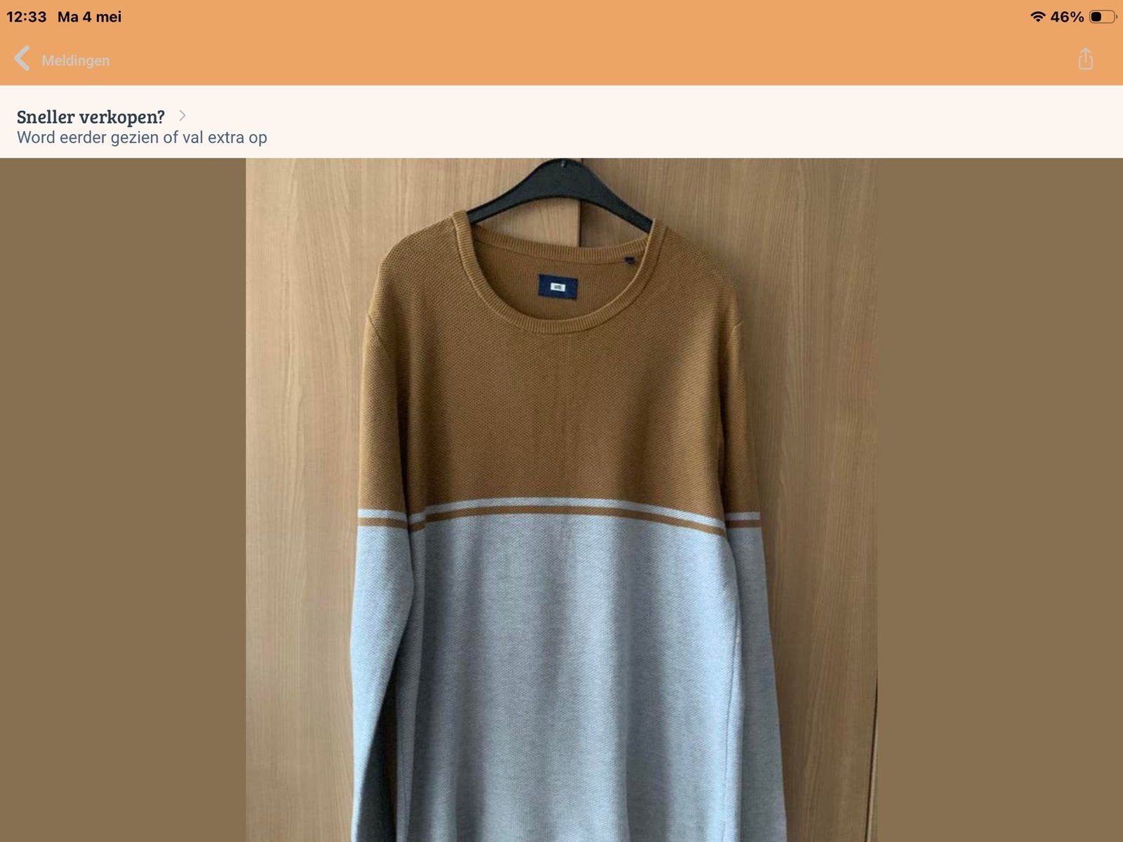Heren. Trui.    mt, Xl.       WE-fashion., Verzenden, Nieuw, Maat 56/58 (XL), Blauw