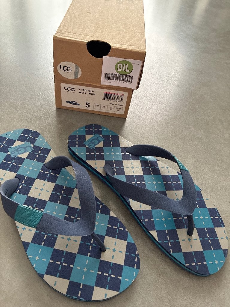 Nieuwe teenslippers  UGG, UGG, Jongen of Meisje, Overige typen, Nieuw
