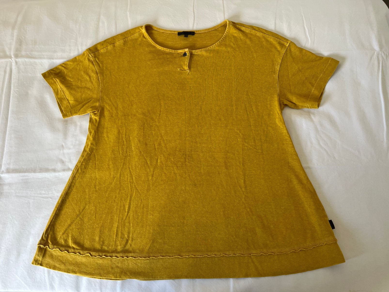 Oska linnen/ katoen shirt maat 2, Kleding | Dames, Ophalen of Verzenden, Zo goed als nieuw, Maat 42/44 (L), Korte mouw
