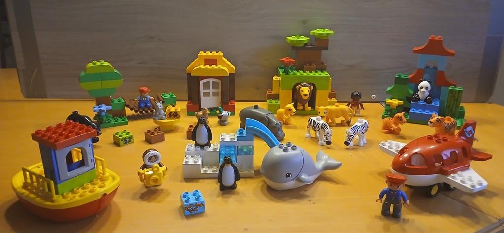 Duplo 10805 Rond de wereld, Overige thema's, Ophalen of Verzenden, Zo goed als nieuw, Duplo