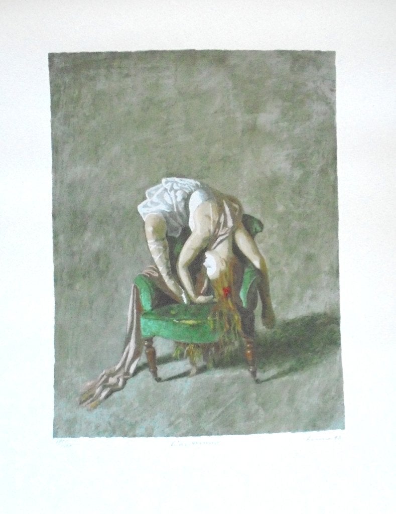 Kenne Gregoire.Prachtige, gesigneerde zeefdruk., Antiek en Kunst, Kunst | Litho's en Zeefdrukken, Ophalen