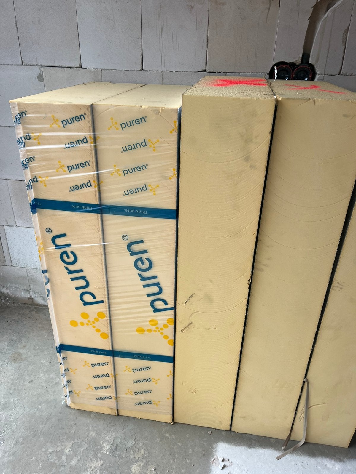 PIR platen isolatieplaten afschot, Doe-het-zelf en Verbouw, Zo goed als nieuw, Hardschuim (Pir), 15 m² of meer, Ophalen
