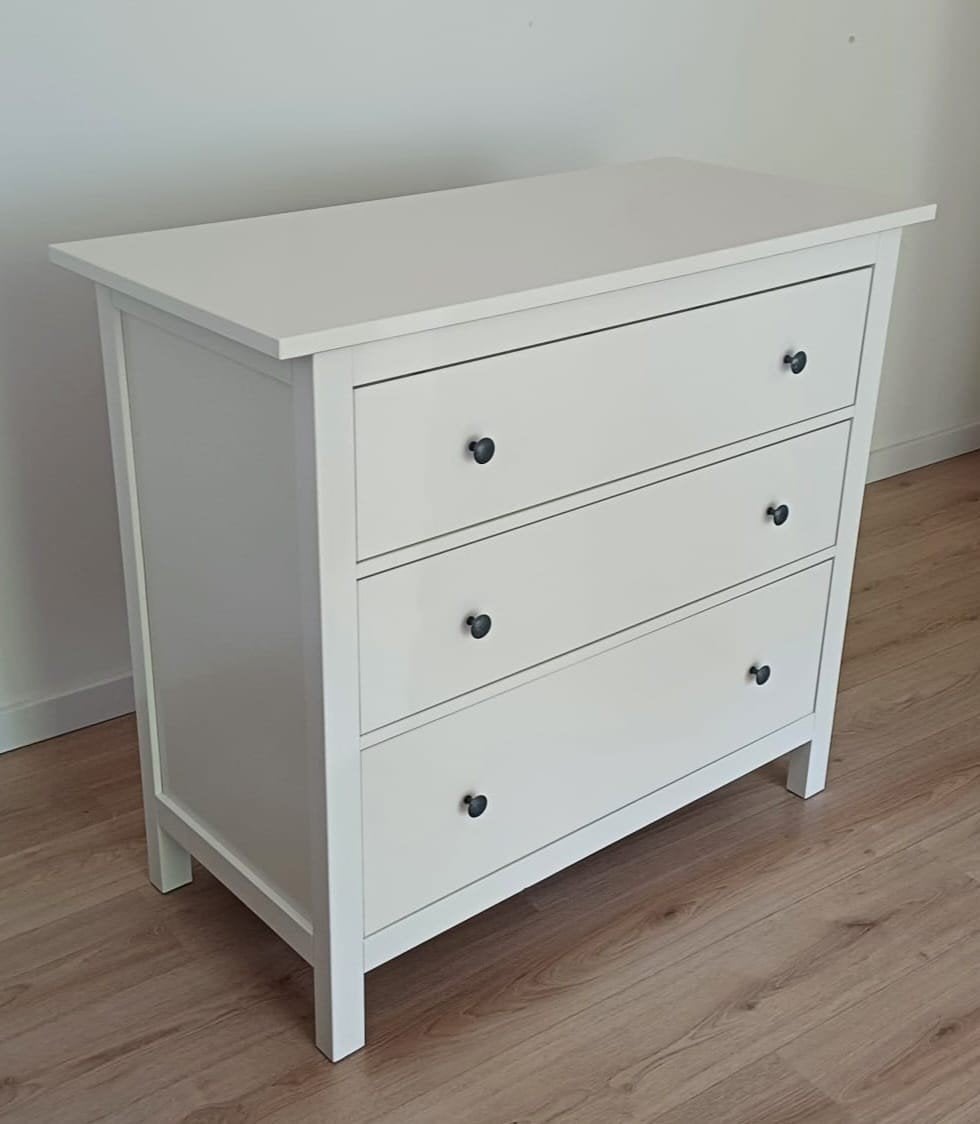 IKEA Hemnes ladekast zgan, Ophalen, 100 tot 150 cm, Modern, Scandinavisch, Zo goed als nieuw