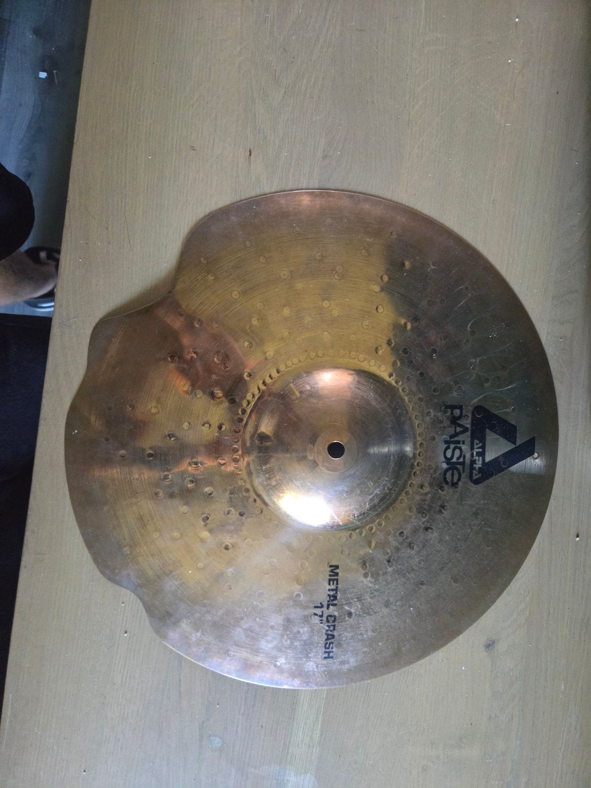 Paiste Alpha Metal Crash 17", Muziek en Instrumenten, Ophalen of Verzenden, Gebruikt, Overige merken