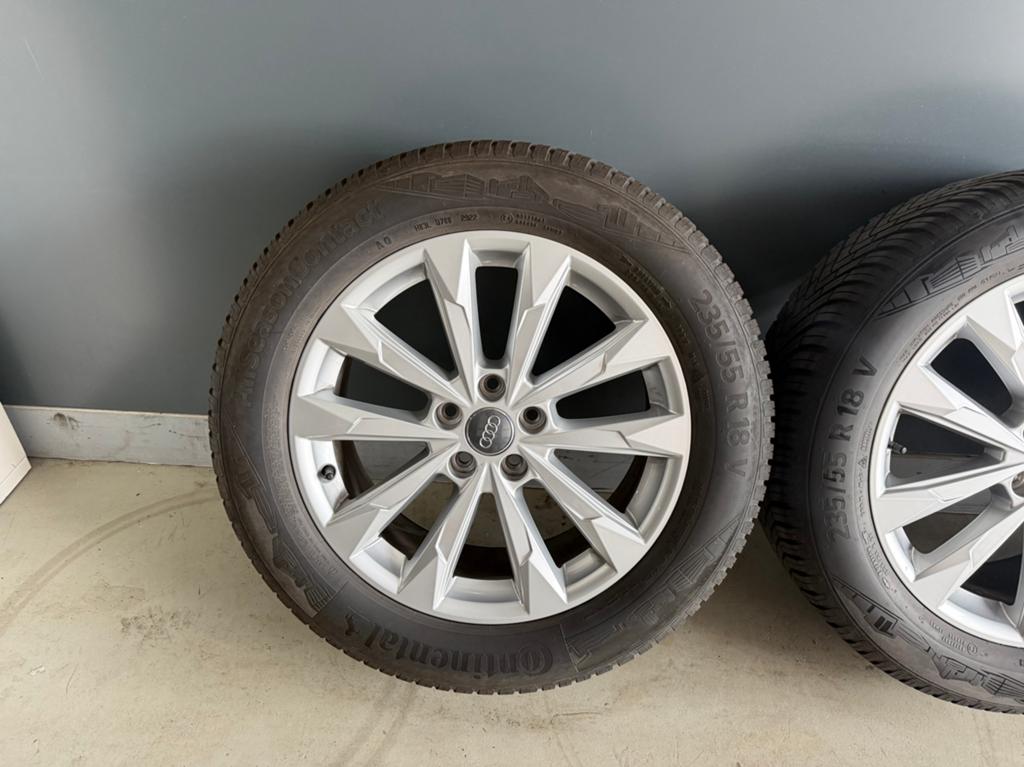 Audi Q3 Vw Tiguan Seat Tarraco Skoda Kodiac 18 inch Allseasn, Auto-onderdelen, Banden en Velgen, 18 inch, Banden en Velgen, Nieuw