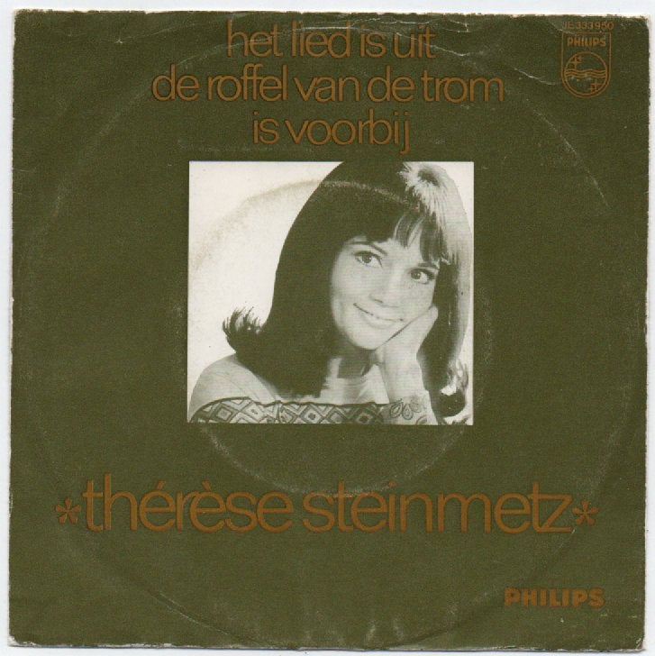 Therese Steinmetz- Het lied is Uit, Verzenden, 7 inch, Nederlandstalig, Fotohoes