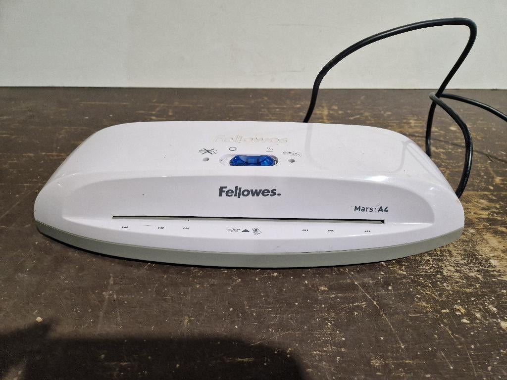 Fellowes Mars A4 lamineer apparaat, Diversen, Bureau-accessoires, Ophalen of Verzenden, Zo goed als nieuw