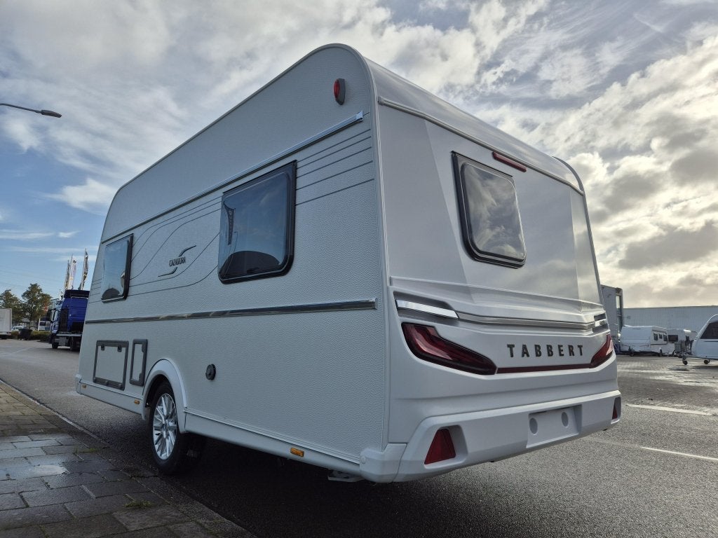 Tabbert Cazadora 420 QD 2.3 Indeling met mega keuken!, Tabbert, Bedrijf, Treinzit, Tot en met 3