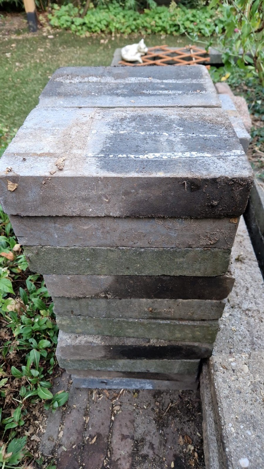 Tegels plantenbak, Tuin en Terras, Ophalen, Beton, Terrastegels