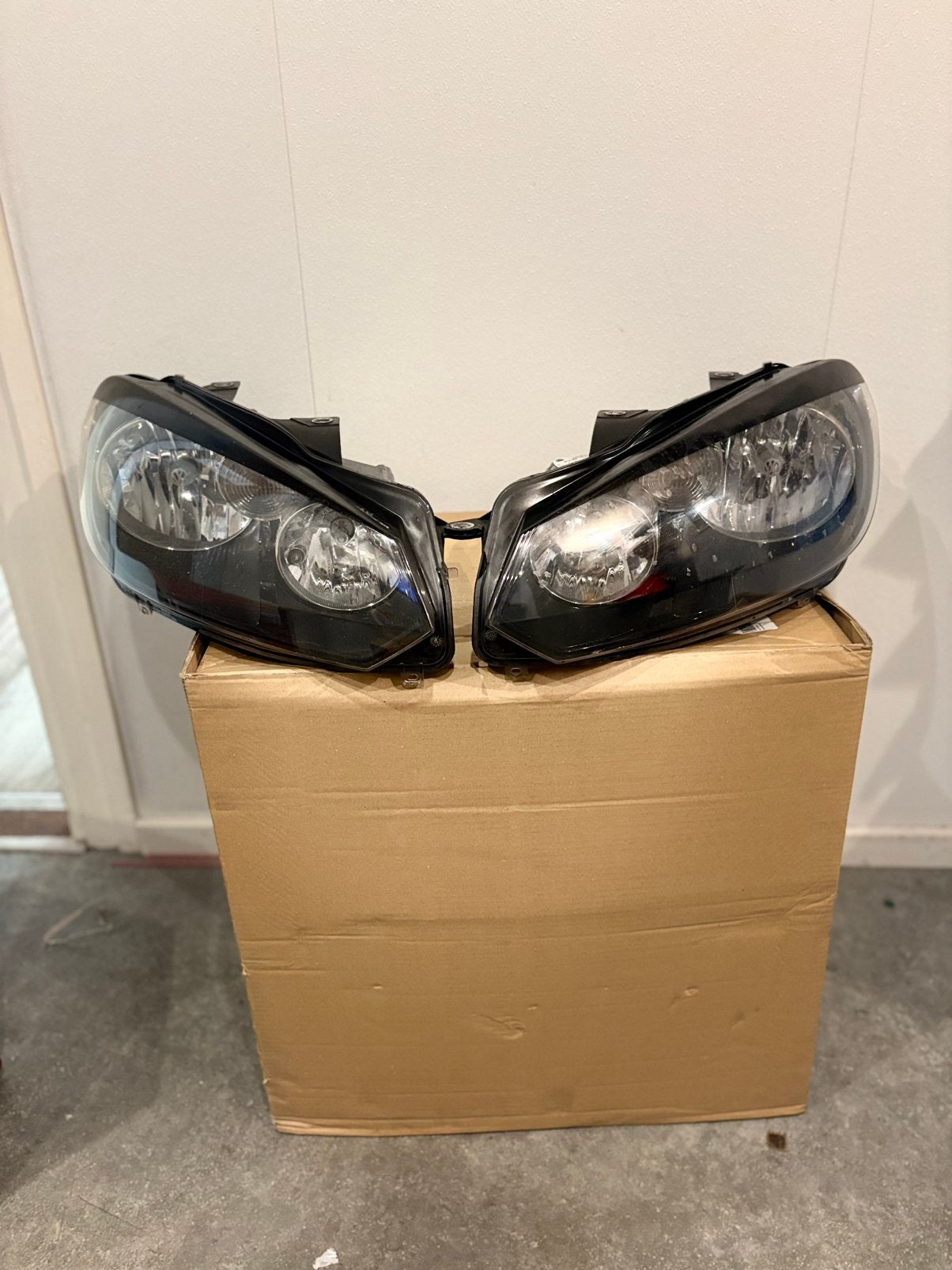 Set koplampen voor golf 6 van 2008/2013, Auto-onderdelen, Ophalen, Gebruikt, Volkswagen