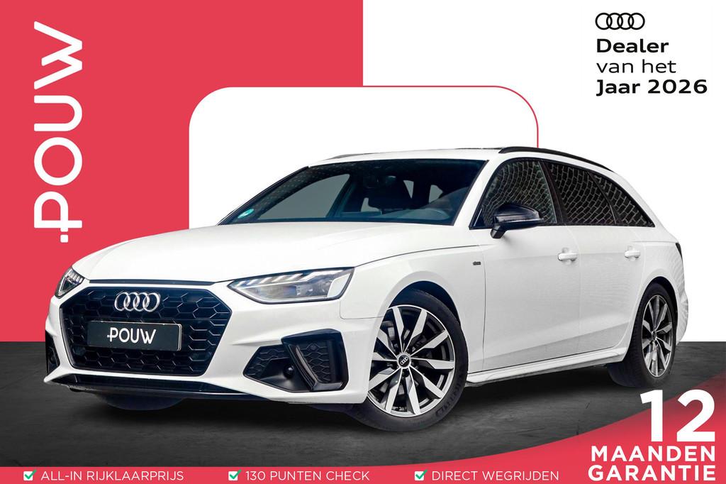 Audi A4 Avant 35 TFSI 150pk S-tronic S Edition Competition |, Auto's, Gebruikt, 4 cilinders, Wit, Origineel Nederlands