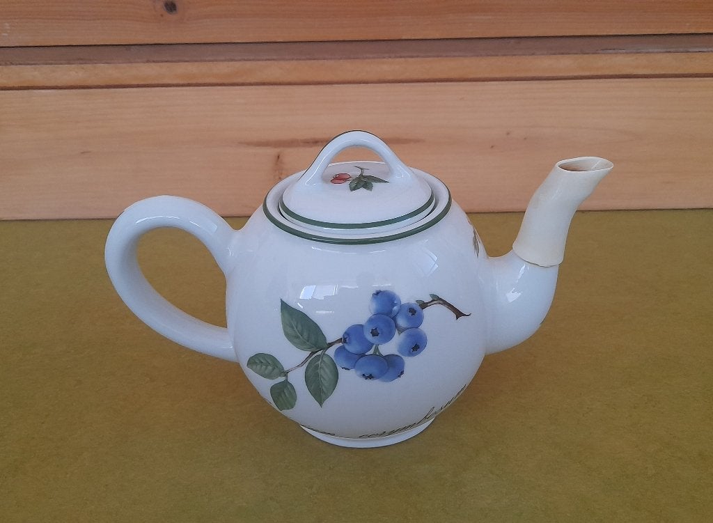 Theepot Apilco porcelaine, Elisian Garden, Huis en Inrichting, Keuken | Servies, Gebruikt, Overige merken, Ophalen of Verzenden