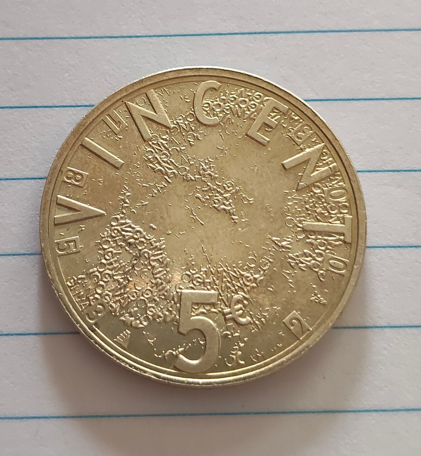 Vincent van Gogh Zilveren 5 Euro Munt 2003 Collectors Item, Postzegels en Munten, Ophalen, Koningin Beatrix, Zilver, Euro's
