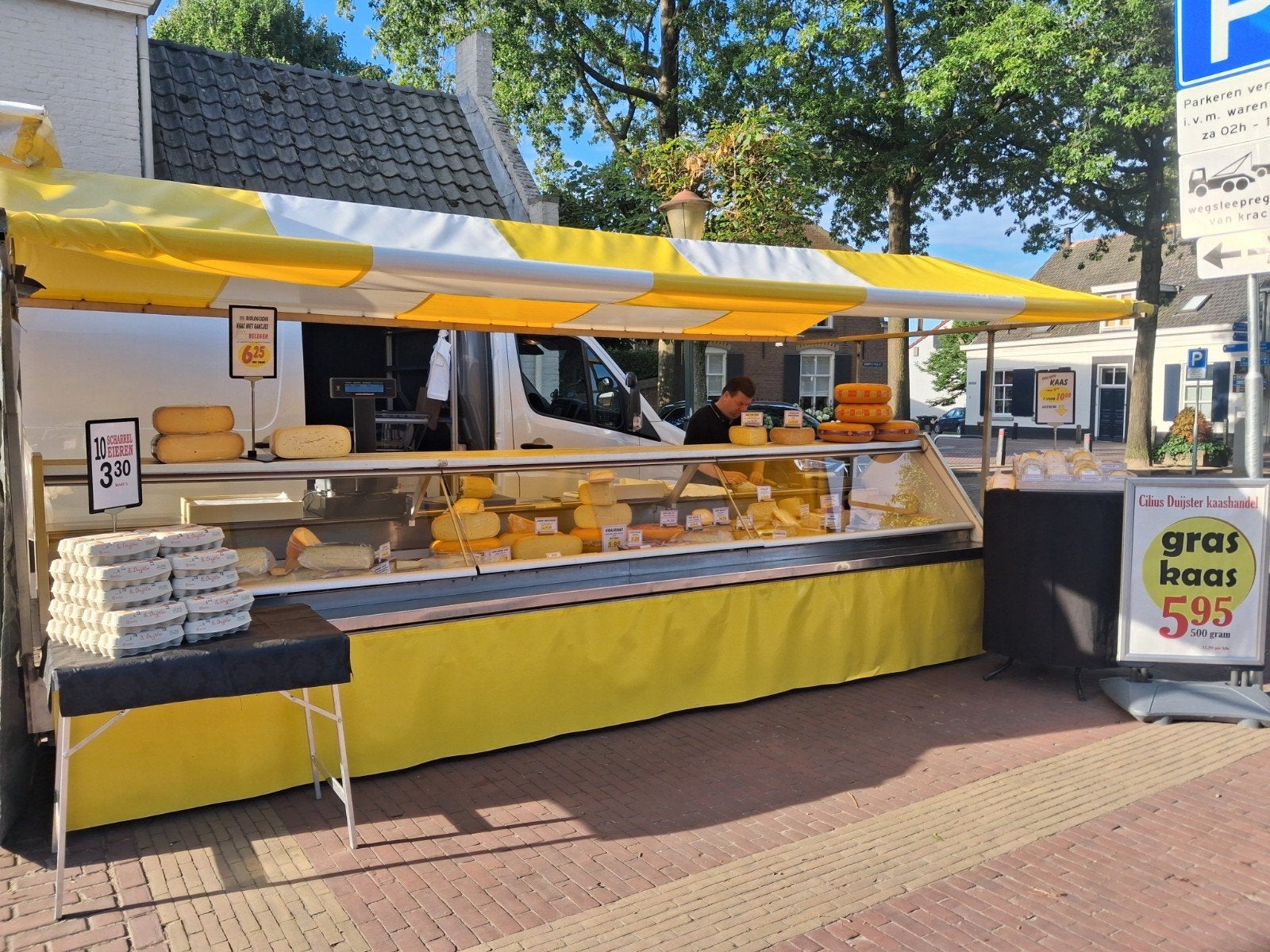 AANHANGER 5 METER MET KOELING, Ophalen